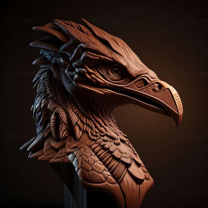 3D model Raptorapax terribilissima (STL)